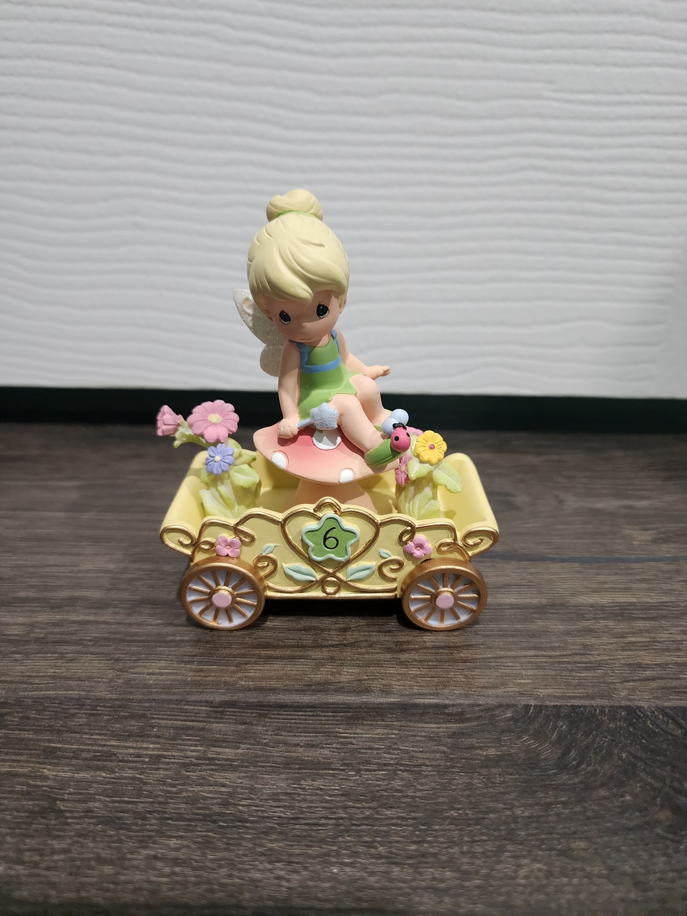 Precious Moments Disney Showcase Tinker Bell Birthday Parade Train